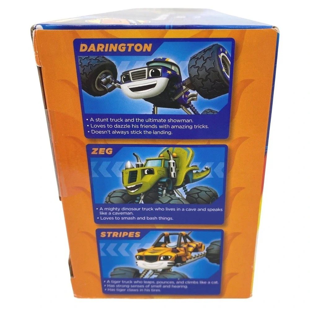 Nickelodeon Blaze and the Monster Machines Pals Die Cast 3 Vehicles Fisher Price
